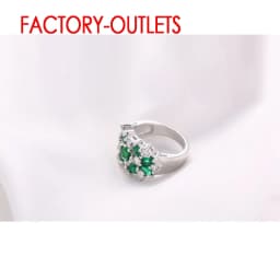 925 Sterling Silver Bridal Ring Fashion Jewelry Cubic Zirconia Prong Setting Best Gift For Women Girls Engagement Anniversar