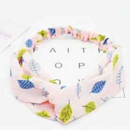 multiple styles Hair Accessories Print Dot Flamingo Headbands for Women Retro Cross Knot Head Wrap Turban Hairbands