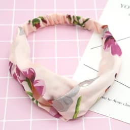 multiple styles Hair Accessories Print Dot Flamingo Headbands for Women Retro Cross Knot Head Wrap Turban Hairbands