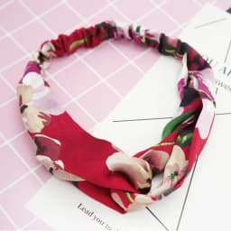 multiple styles Hair Accessories Print Dot Flamingo Headbands for Women Retro Cross Knot Head Wrap Turban Hairbands