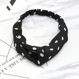 multiple styles Hair Accessories Print Dot Flamingo Headbands for Women Retro Cross Knot Head Wrap Turban Hairbands