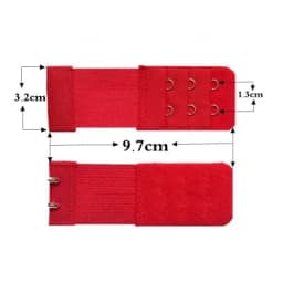 1PC Bra Extenders Strap 2 Rows 3 Rows 4 Rows Women Ajustable Intimates Lengthened Bra Hook Buckle Bra Extension Belt 2026