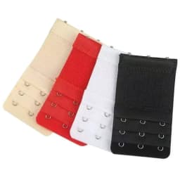 1PC Bra Extenders Strap 2 Rows 3 Rows 4 Rows Women Ajustable Intimates Lengthened Bra Hook Buckle Bra Extension Belt 2026