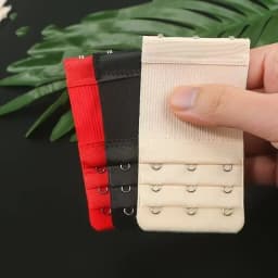 1PC Bra Extenders Strap 2 Rows 3 Rows 4 Rows Women Ajustable Intimates Lengthened Bra Hook Buckle Bra Extension Belt 2026