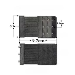 1PC Bra Extenders Strap 2 Rows 3 Rows 4 Rows Women Ajustable Intimates Lengthened Bra Hook Buckle Bra Extension Belt 2026