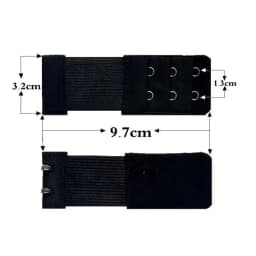 1PC Bra Extenders Strap 2 Rows 3 Rows 4 Rows Women Ajustable Intimates Lengthened Bra Hook Buckle Bra Extension Belt 2026