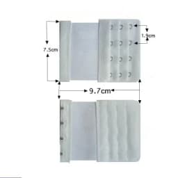 1PC Bra Extenders Strap 2 Rows 3 Rows 4 Rows Women Ajustable Intimates Lengthened Bra Hook Buckle Bra Extension Belt 2026