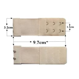 1PC Bra Extenders Strap 2 Rows 3 Rows 4 Rows Women Ajustable Intimates Lengthened Bra Hook Buckle Bra Extension Belt 2026