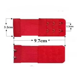 1PC Bra Extenders Strap 2 Rows 3 Rows 4 Rows Women Ajustable Intimates Lengthened Bra Hook Buckle Bra Extension Belt 2026