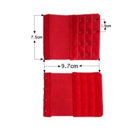 1PC Bra Extenders Strap 2 Rows 3 Rows 4 Rows Women Ajustable Intimates Lengthened Bra Hook Buckle Bra Extension Belt 2026