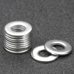1-100pcs Flat Washer M2 M2.5 M3 M4 M5 M6 M8 M10 M12 M14 M16 M18 M20 M22 M27 Stainless Steel Washers Plain Washer Gaskets DIN125