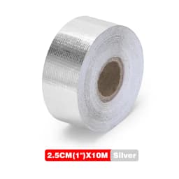 1m 2m 5m 10m Gold Car Motorcycle Exhaust Wrap Pipe Header Heat Insulation Roll Tape Turbo Heat Exhaust Thermal Wrap Tape