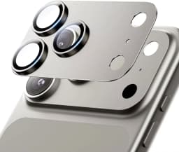 NNBILI For iPhone 17 18 Pro Max Camera Lens Protector Strong Adsorption Metal Tempered Glass Camera Screen Full Protective Cover