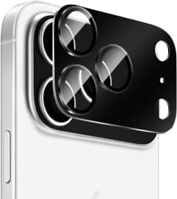 NNBILI For iPhone 17 18 Pro Max Camera Lens Protector Strong Adsorption Metal Tempered Glass Camera Screen Full Protective Cover