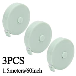 Sewing Tape Measure Dual Sided Retractable Ruler with Push Button Ruler for Weight Loss Medical Body Measurement Tailor Tool