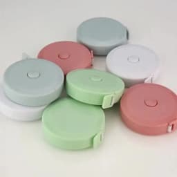 Sewing Tape Measure Dual Sided Retractable Ruler with Push Button Ruler for Weight Loss Medical Body Measurement Tailor Tool