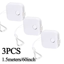 Sewing Tape Measure Dual Sided Retractable Ruler with Push Button Ruler for Weight Loss Medical Body Measurement Tailor Tool