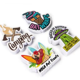 Custom Stickers Pvc With Logo Name Waterproof Transparen Die Cut Square Rectangle Vinyl Personalized For Skateboard Car Laptop