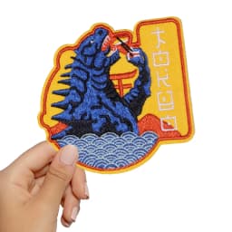 1PC Sushi Tokyo Travel Embroidered Patch Iron On Sew On Patches For Clothes Cap Bag Jacket DIY Gift Hot Adhesive Landmark Badge