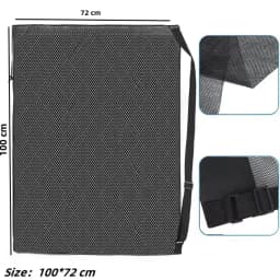 Soccer Ball Mesh Bag Backpack Extra Large Football Storage Bag With Drawstring Zipper Pocket For Holding Basketball Sports Bag