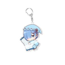 Re:Life in A Different World From Zero Ram Rem Cute Keychain Emilia Beatrice Keyring Natsuki Subaru Bag Tag Cos Baji Accessory