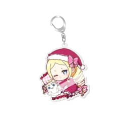 Re:Life in A Different World From Zero Ram Rem Cute Keychain Emilia Beatrice Keyring Natsuki Subaru Bag Tag Cos Baji Accessory