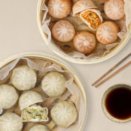 Low Calorie Chicken Breast Meat Dumpling 180Gx5 Pack + Kimchi Dumpling 180Gx5 Pack