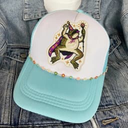 1PC Wizard Toad Embroidered Patch Iron On Sew On Patches For Clothes Cap Bag Jacket DIY Gift Funny Magic Badge With Hot Adhesive