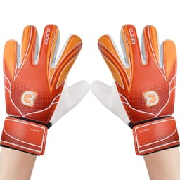 1 pair Non-Slip Soccer Goalie Gloves with Double Wrist Protection