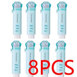 4PCS Children's School Rubber Eraser Pencil Stationery for School Eraser Foot for Kids Kawaii Eraser XPC01