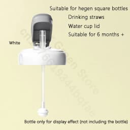 Suitable for hegen bottle accessories/cup cover/handle/nipple/square bottle universal