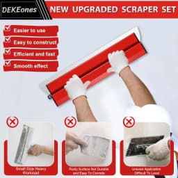 Skimming Blade Painting Finishing Smoothing Knock-Down Knife Durable Plastering Drywall Skimming Blade Wall Plastering Tools