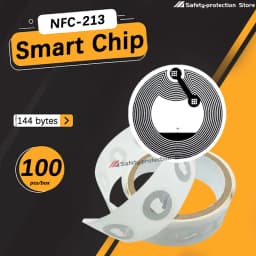 100pcs/box] nfc sticker tag, NFC tag, usable phone, ISO144443A, 13.56MHz, Ntag213 114 bytes