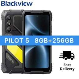 Blackview OSCAL PILOT 5 Rugged Smartphone 5G AI 6.67" 120Hz Display UNISOC T8100 CPU 8GB 256GB 15000Amh 5W Speaker NFC CellPhone