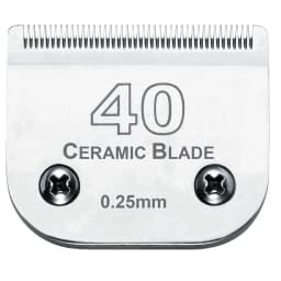 Pet Dog Cat Detachable Ceramic Blade Compatible with Andis,Oster A5 & 76,Wahl KM 10 Series Animals Grooming Clippers