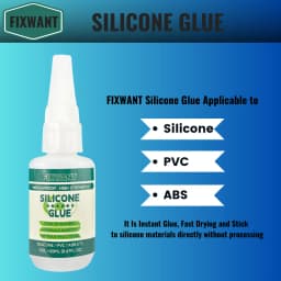 20ML FIXWANT Super Glue TPR/ TPU/PVC/ ABS/ Latex Leather Wood Super Adhesive Silicone Glue