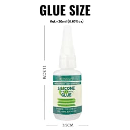 20ML FIXWANT Super Glue TPR/ TPU/PVC/ ABS/ Latex Leather Wood Super Adhesive Silicone Glue