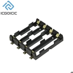 18650 SMT Battery Holder 18650 SMD Battery Box Storage Case Container Power Bank With Bronze Pins Rechargeable SMT 1x2x3x4x