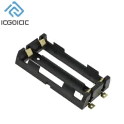 18650 SMT Battery Holder 18650 SMD Battery Box Storage Case Container Power Bank With Bronze Pins Rechargeable SMT 1x2x3x4x