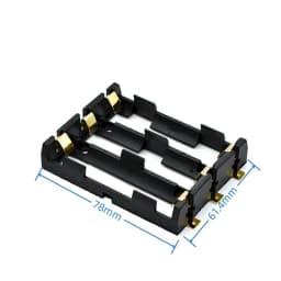 18650 SMT Battery Holder 18650 SMD Battery Box Storage Case Container Power Bank With Bronze Pins Rechargeable SMT 1x2x3x4x