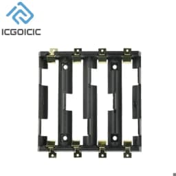 18650 SMT Battery Holder 18650 SMD Battery Box Storage Case Container Power Bank With Bronze Pins Rechargeable SMT 1x2x3x4x