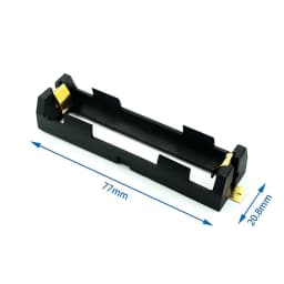 18650 SMT Battery Holder 18650 SMD Battery Box Storage Case Container Power Bank With Bronze Pins Rechargeable SMT 1x2x3x4x
