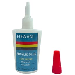 30ML FIXWANT Acrylic Glue Clear Strong Instant Adhesive PMMA ABS Plexiglass PVC Plastic PP PC Waterproof Fast Drying Glue