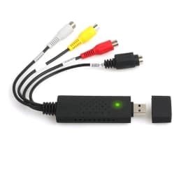 USB2.0 VHS To DVD Converter Convert Analog Video To Digital Format Audio Video DVD VHS Record Capture Card Quality PC Adapter