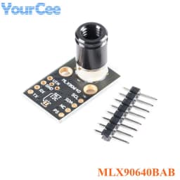 MLX90640BAA MLX90640BAB IR 32*24 Infrared Temperature Measurement Dot Matrix Sensor Thermal Imager Module GY-MCU90640 MLX90640