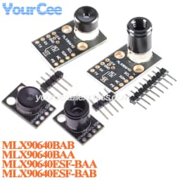 MLX90640BAA MLX90640BAB IR 32*24 Infrared Temperature Measurement Dot Matrix Sensor Thermal Imager Module GY-MCU90640 MLX90640