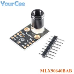 MLX90640BAA MLX90640BAB IR 32*24 Infrared Temperature Measurement Dot Matrix Sensor Thermal Imager Module GY-MCU90640 MLX90640
