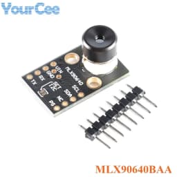MLX90640BAA MLX90640BAB IR 32*24 Infrared Temperature Measurement Dot Matrix Sensor Thermal Imager Module GY-MCU90640 MLX90640