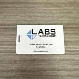 Escape from Tarkov Red Card TerraGroup Labs Key Card Accessories 0.84mm