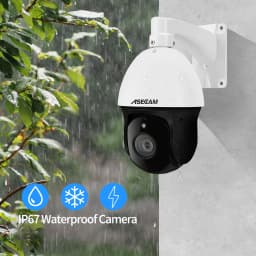 8MP 4K IP Camera Outdoor PTZ 30X Optical Zoom CCTV Onvif H.265 Dome POE Vehicle Detection Security Camera Hikvision Compatible